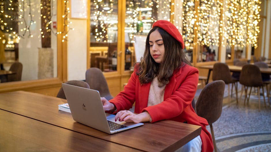 laptop professional workspace